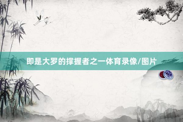 即是大罗的撑握者之一体育录像/图片
