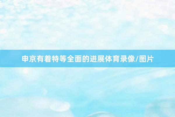 申京有着特等全面的进展体育录像/图片