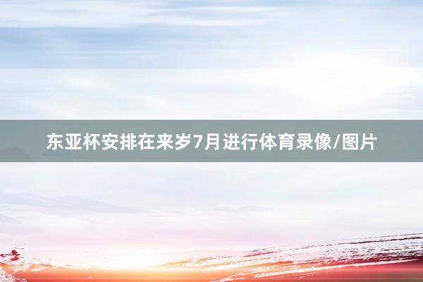 东亚杯安排在来岁7月进行体育录像/图片