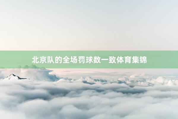 北京队的全场罚球数一致体育集锦