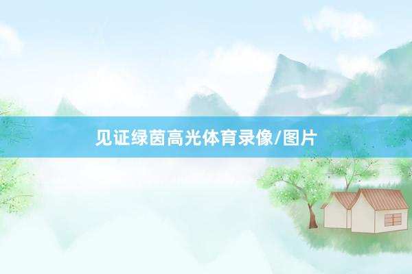 见证绿茵高光体育录像/图片