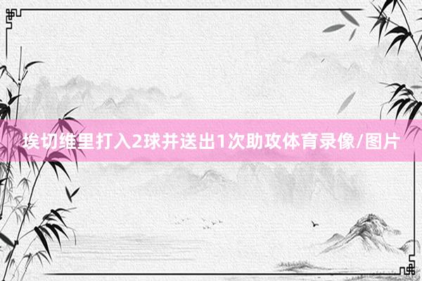 埃切维里打入2球并送出1次助攻体育录像/图片