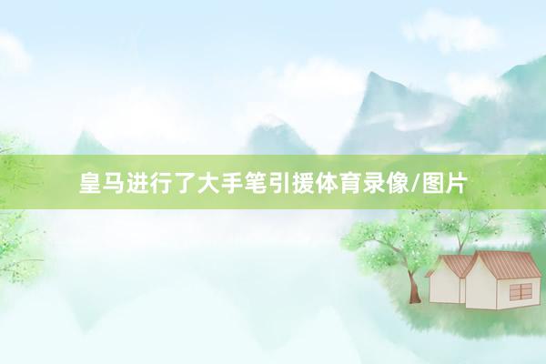 皇马进行了大手笔引援体育录像/图片