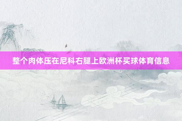 整个肉体压在尼科右腿上欧洲杯买球体育信息