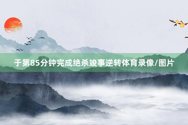 于第85分钟完成绝杀竣事逆转体育录像/图片