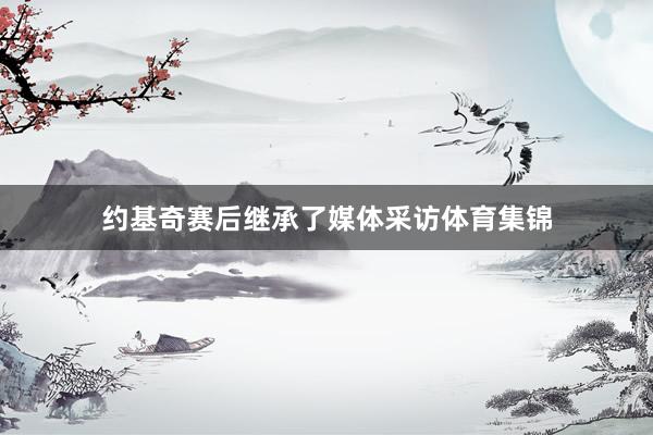 约基奇赛后继承了媒体采访体育集锦