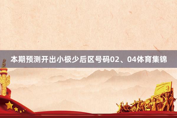 本期预测开出小极少后区号码02、04体育集锦