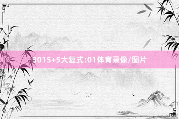 30　　15+5大复式:　　01体育录像/图片