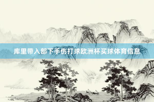 库里带入部下手伤打球欧洲杯买球体育信息
