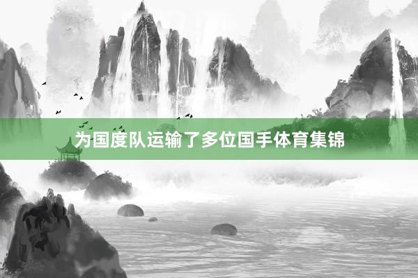 为国度队运输了多位国手体育集锦