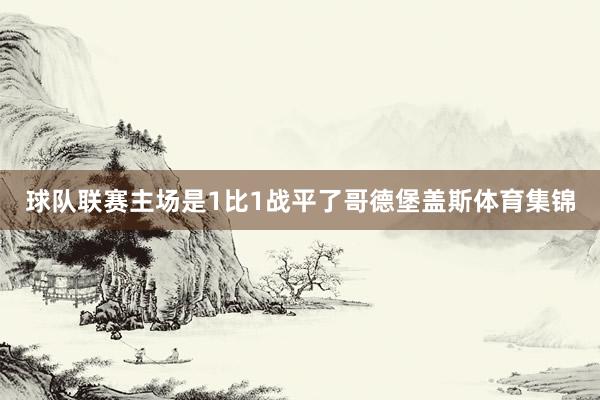 球队联赛主场是1比1战平了哥德堡盖斯体育集锦