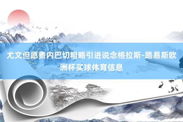 尤文但愿费内巴切粗略引进说念格拉斯-路易斯欧洲杯买球体育信息