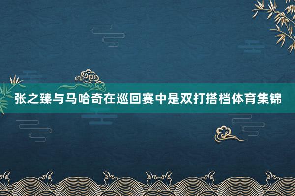 张之臻与马哈奇在巡回赛中是双打搭档体育集锦