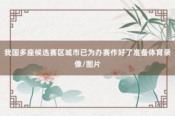 我国多座候选赛区城市已为办赛作好了准备体育录像/图片