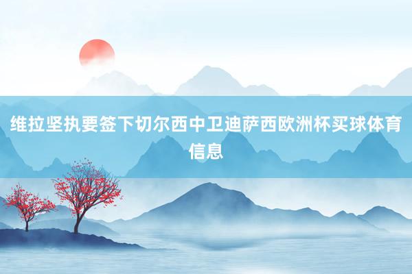 维拉坚执要签下切尔西中卫迪萨西欧洲杯买球体育信息