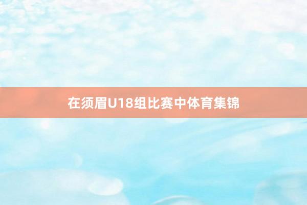 在须眉U18组比赛中体育集锦