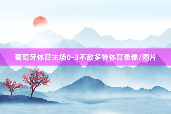 葡萄牙体育主场0-3不敌多特体育录像/图片