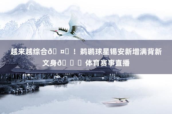 越来越综合🤓！鹈鹕球星锡安新增满背新文身👀体育赛事直播
