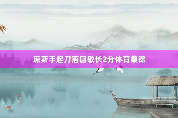 琼斯手起刀落回敬长2分体育集锦