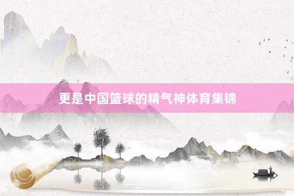 更是中国篮球的精气神体育集锦