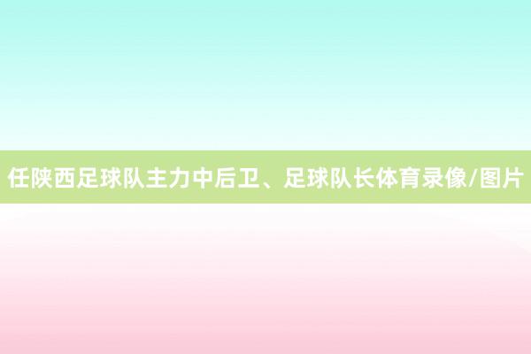 任陕西足球队主力中后卫、足球队长体育录像/图片
