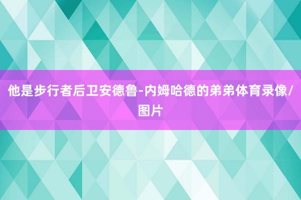 他是步行者后卫安德鲁-内姆哈德的弟弟体育录像/图片