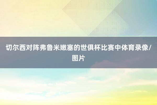 切尔西对阵弗鲁米嫩塞的世俱杯比赛中体育录像/图片