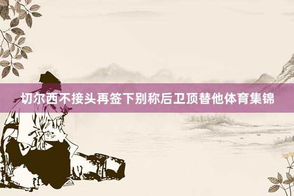 切尔西不接头再签下别称后卫顶替他体育集锦