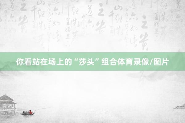 你看站在场上的“莎头”组合体育录像/图片