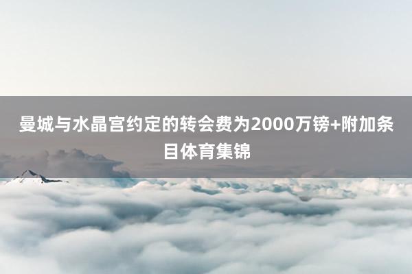 曼城与水晶宫约定的转会费为2000万镑+附加条目体育集锦