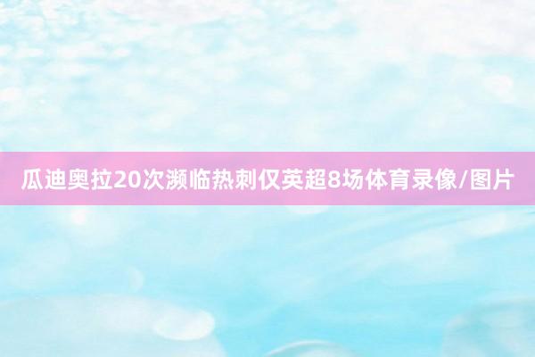 瓜迪奥拉20次濒临热刺仅英超8场体育录像/图片