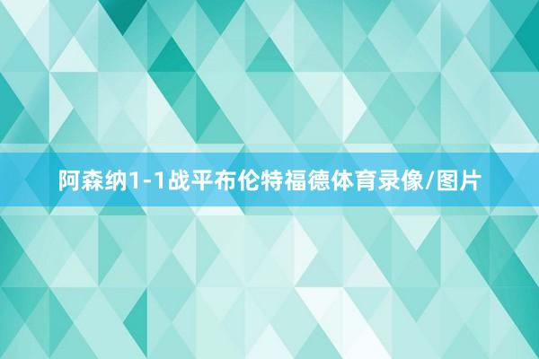 阿森纳1-1战平布伦特福德体育录像/图片